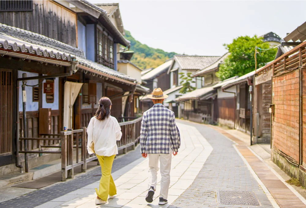 竹原の町並み